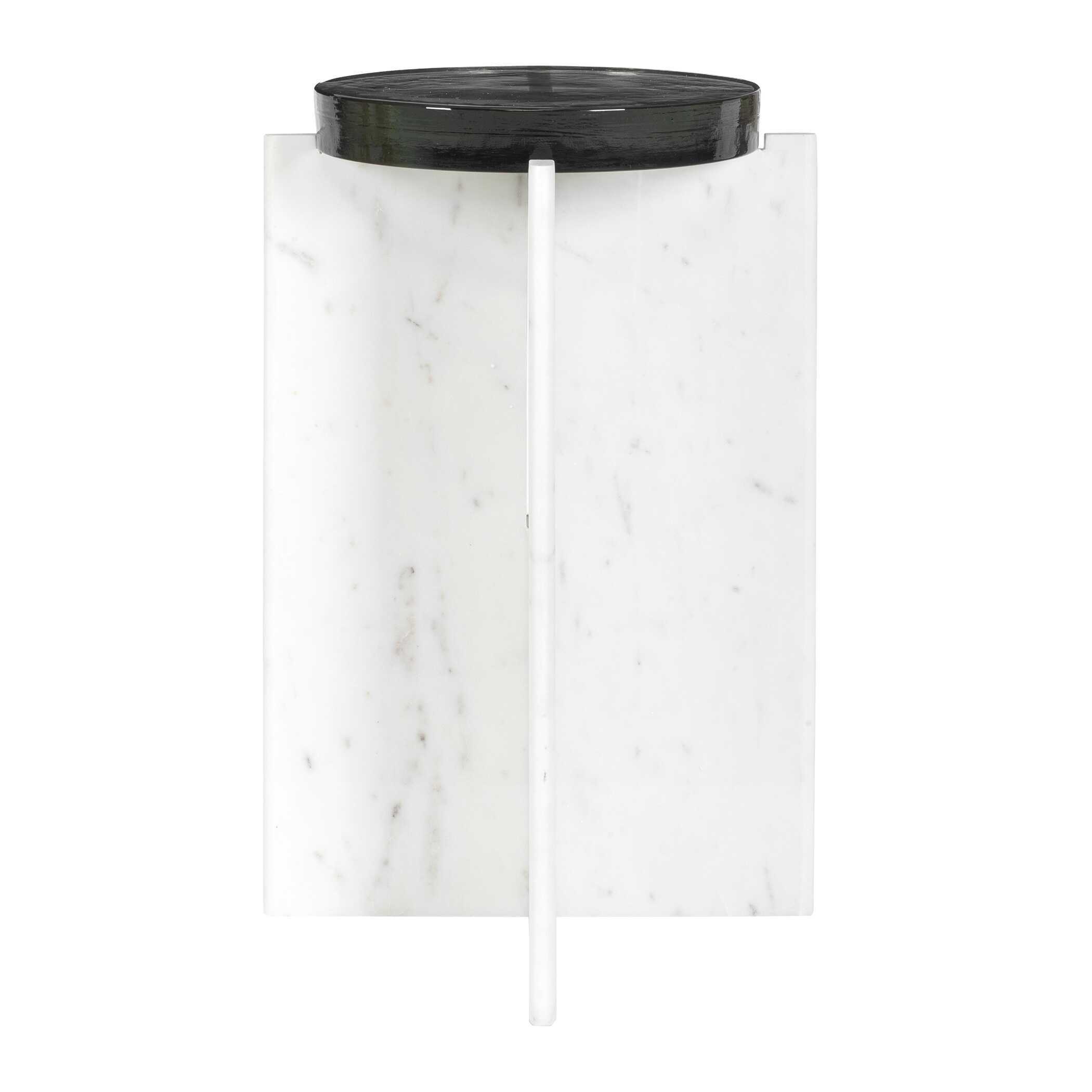 Olina Marble Outdoor Accent Table
