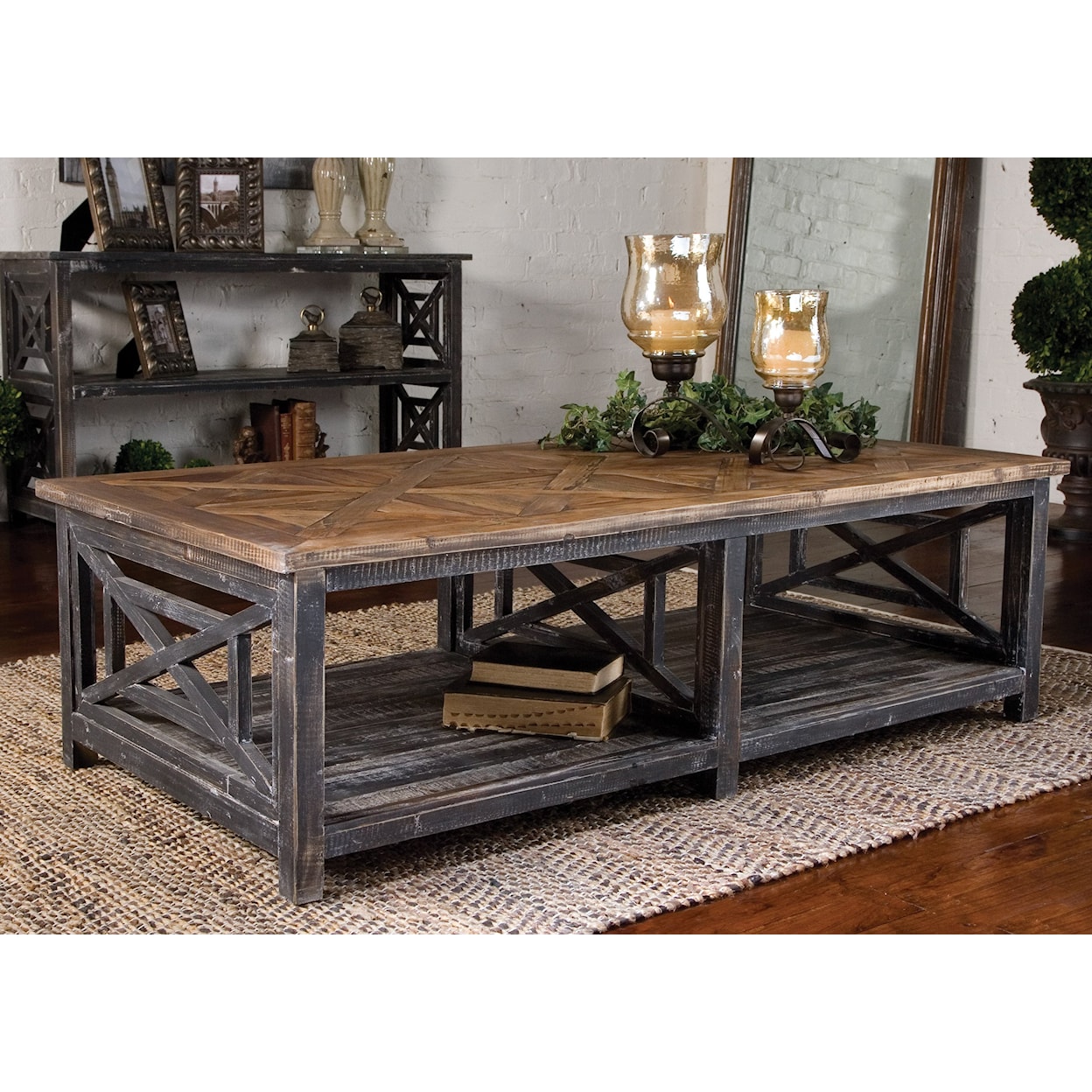 Uttermost Accent Furniture - Occasional Tables Spiro Cocktail Table