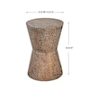 Uttermost Accent Furniture - Occasional Tables Cutler Drum Shaped Accent Table