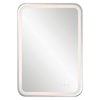 Uttermost Crofton Crofton Lighted Nickel Vanity Mirror