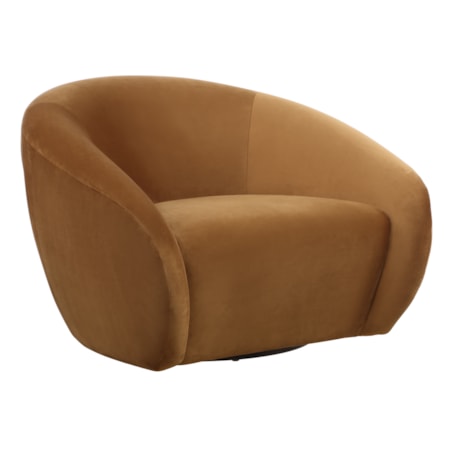 Desoto Hazlenut Swivel Chair