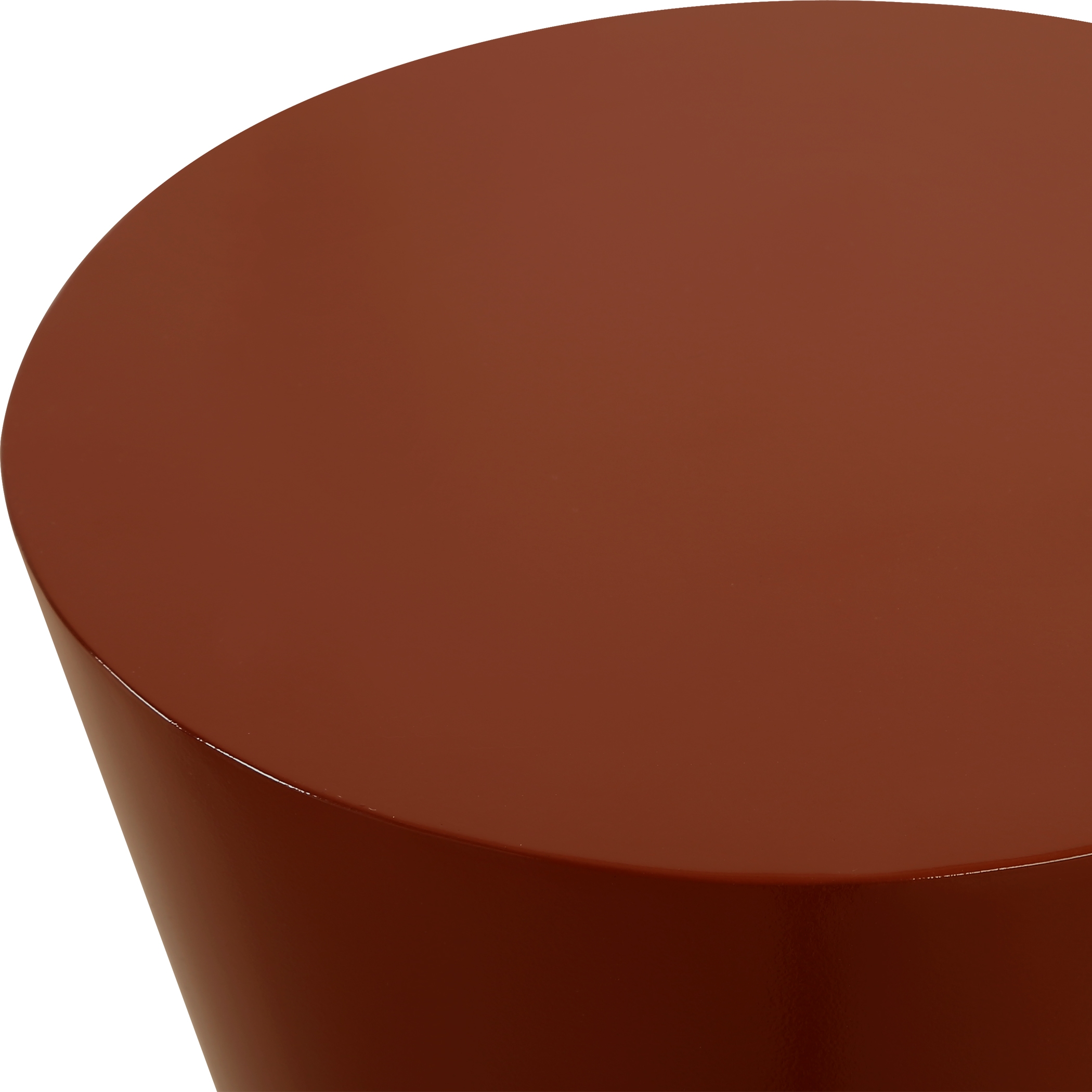Hepler Gloss Terracotta Drink Table
