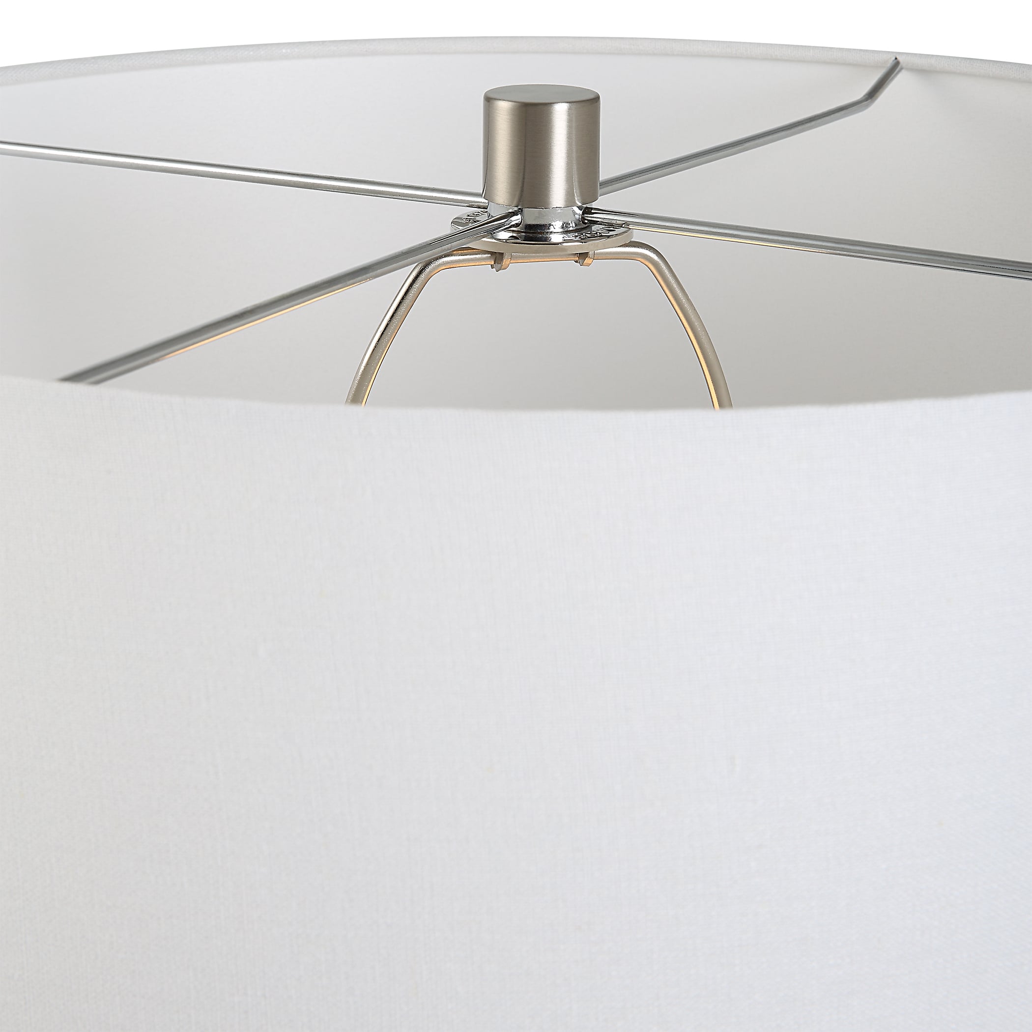 Teramo Scalloped Ceramic Table Lamp