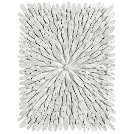 Bahama Wood Whitewashed Wall Decor