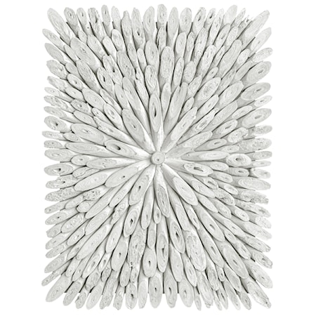 Bahama Wood Whitewashed Wall Decor