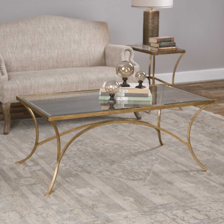 Alayna Gold Coffee Table