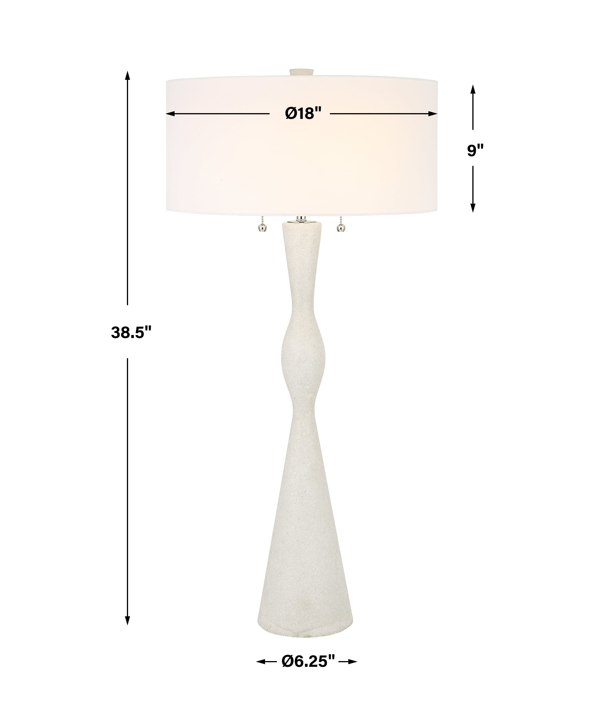Uttermost Sharma Sharma Ivory Stone Table Lamp