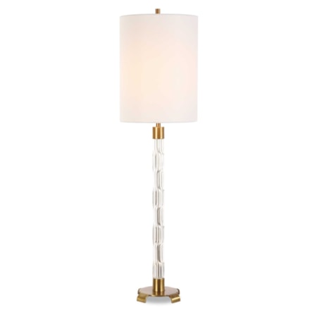 York Crystal Buffet Lamp