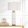 Uttermost Ruse Ruse Whitewashed Table Lamp