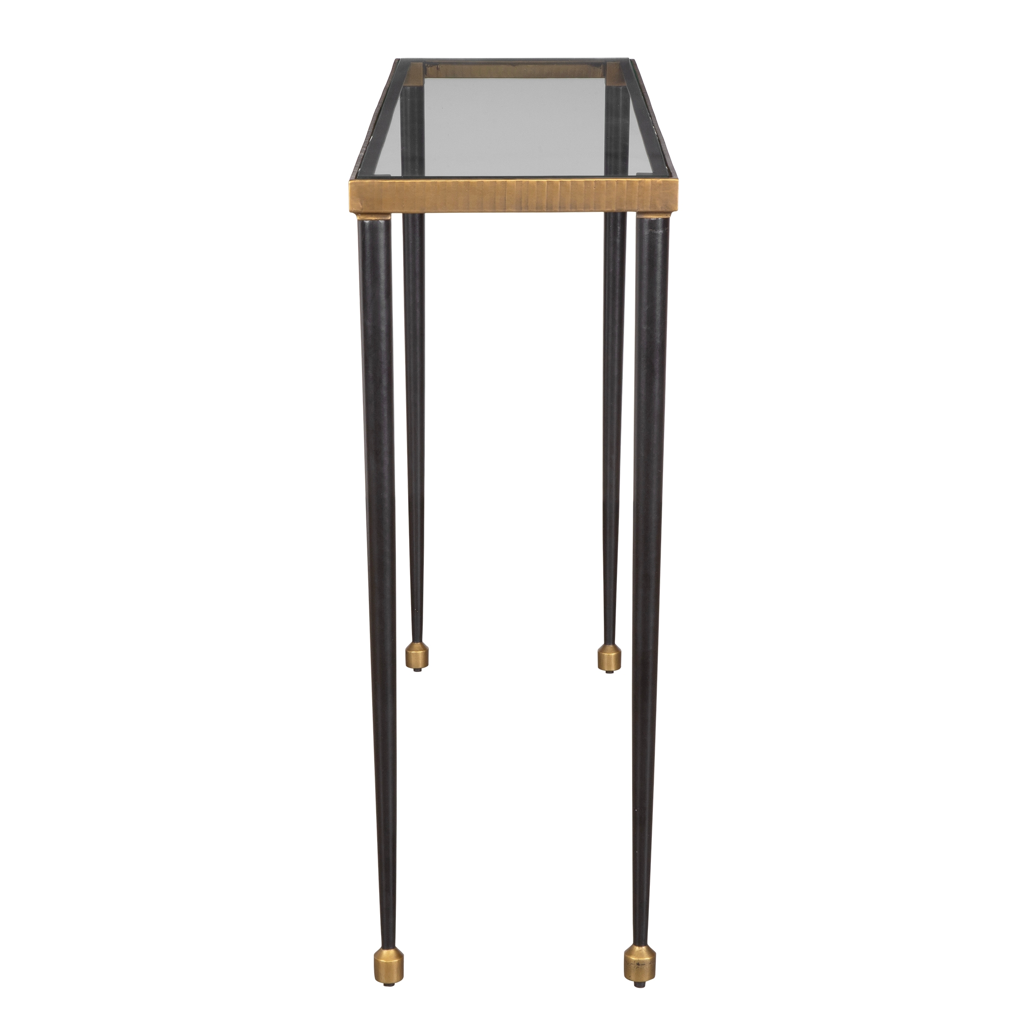 Uttermost Stiletto Stiletto Antique Gold Console Table