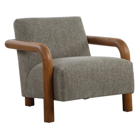 Balance Herb Green Accent Chair