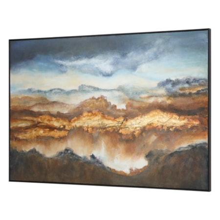 Valley Of Light Landscape Art