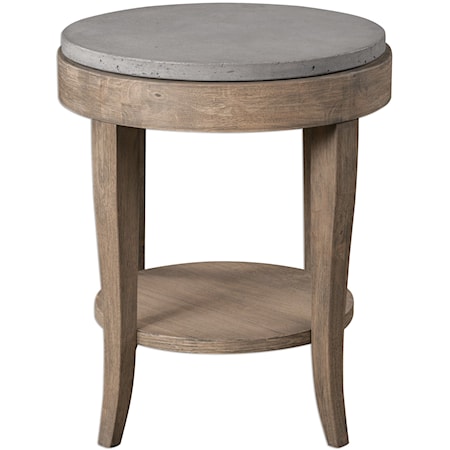 Deka Round Accent Table