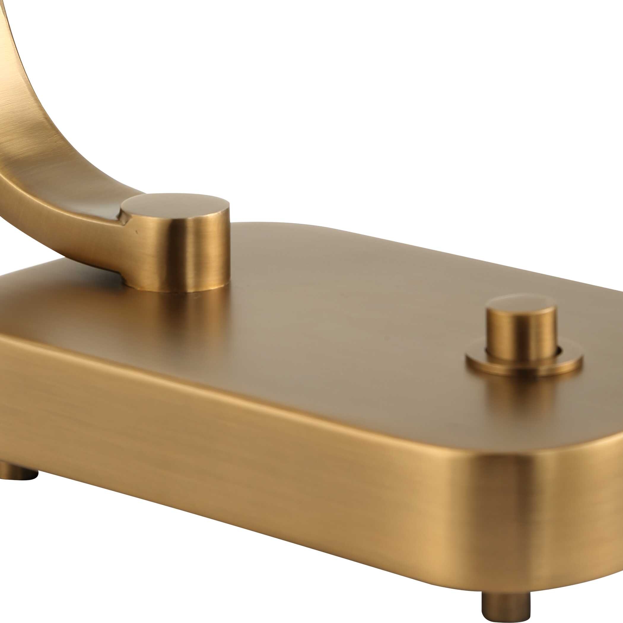 Uttermost Bend The Rules Bend The Rules Brass Desk Lamp