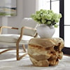 Uttermost Sola Sola Handcrafted Teak Side Table