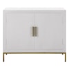 Uttermost Front Range Front Range White 2 Door Cabinet