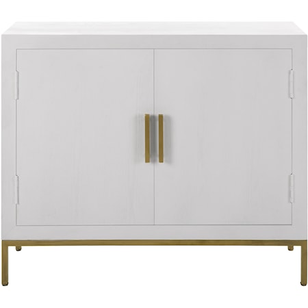 Front Range White 2 Door Cabinet