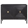 Uttermost Accent Furniture - Chests Aiken Dark Walnut 2-Door Cabinet