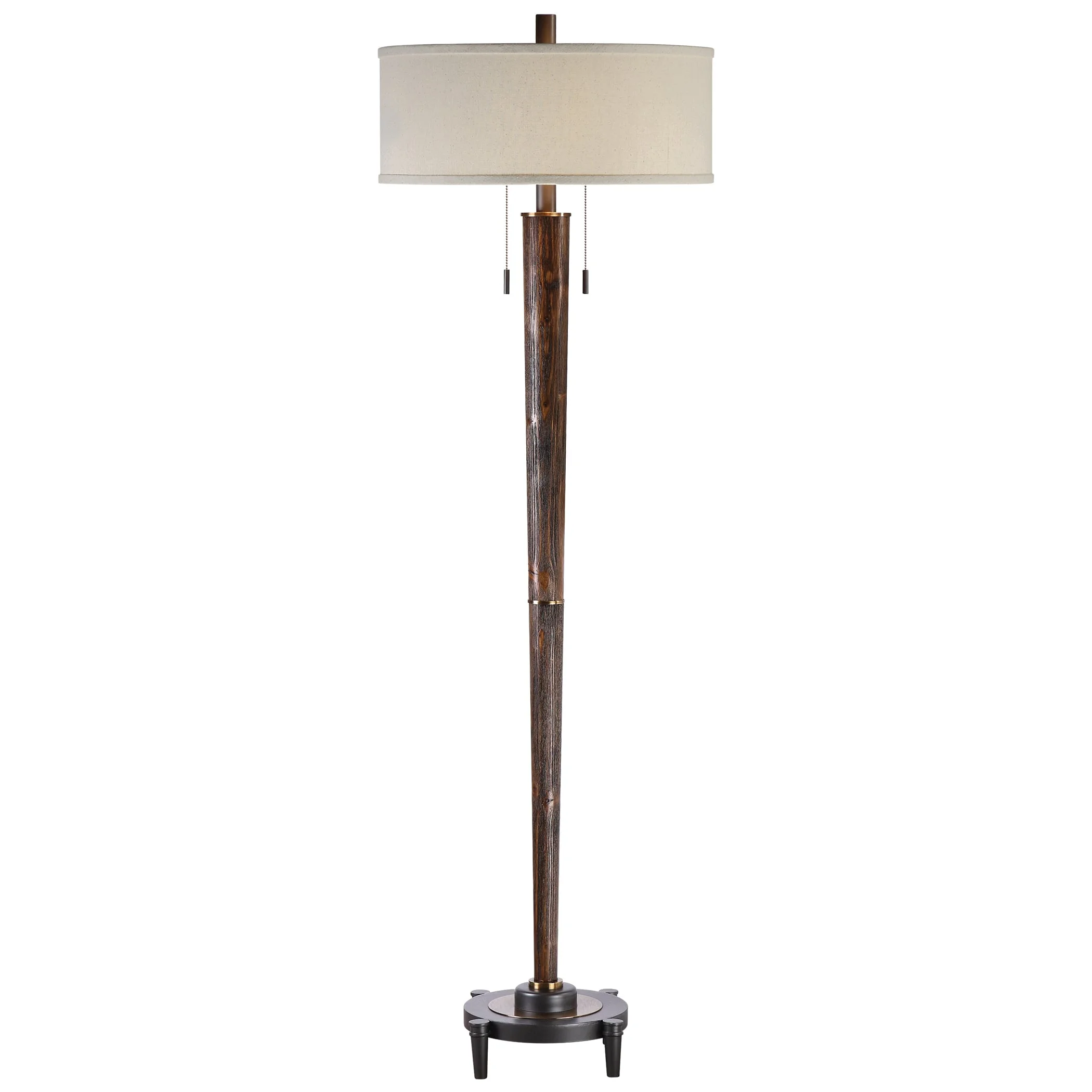 Uttermost Floor Lamps Rhett Burnished Oak Floor Lamp Walker's