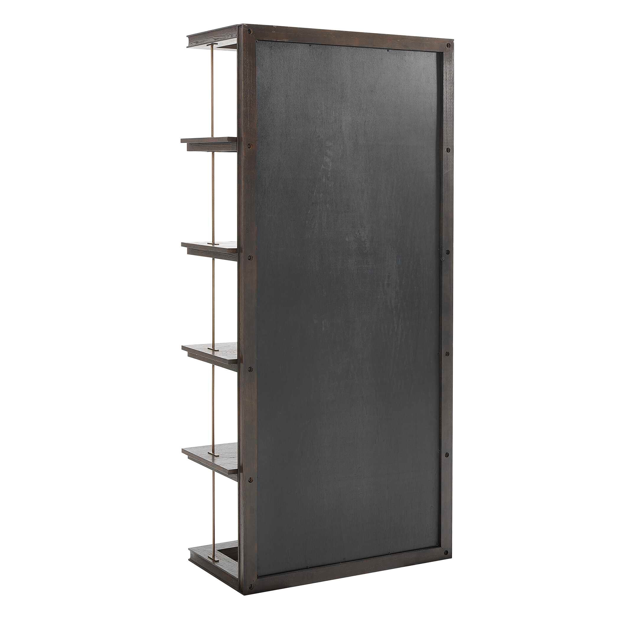 Kai Dark Walnut Etagere