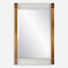 Uttermost Nera Nera Plated Brass Mirror