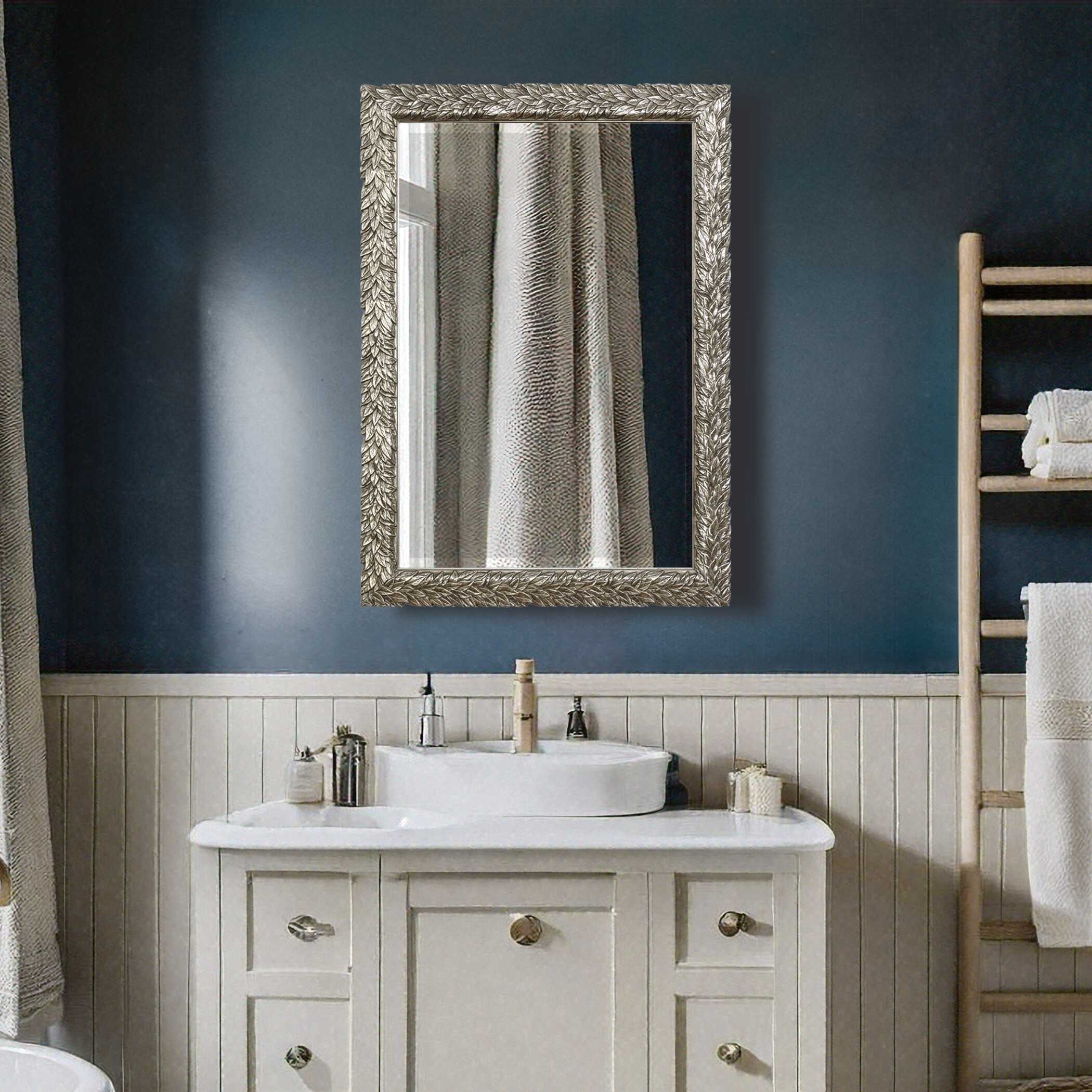 Uttermost Evelina Evelina Silver Leaves Mirror