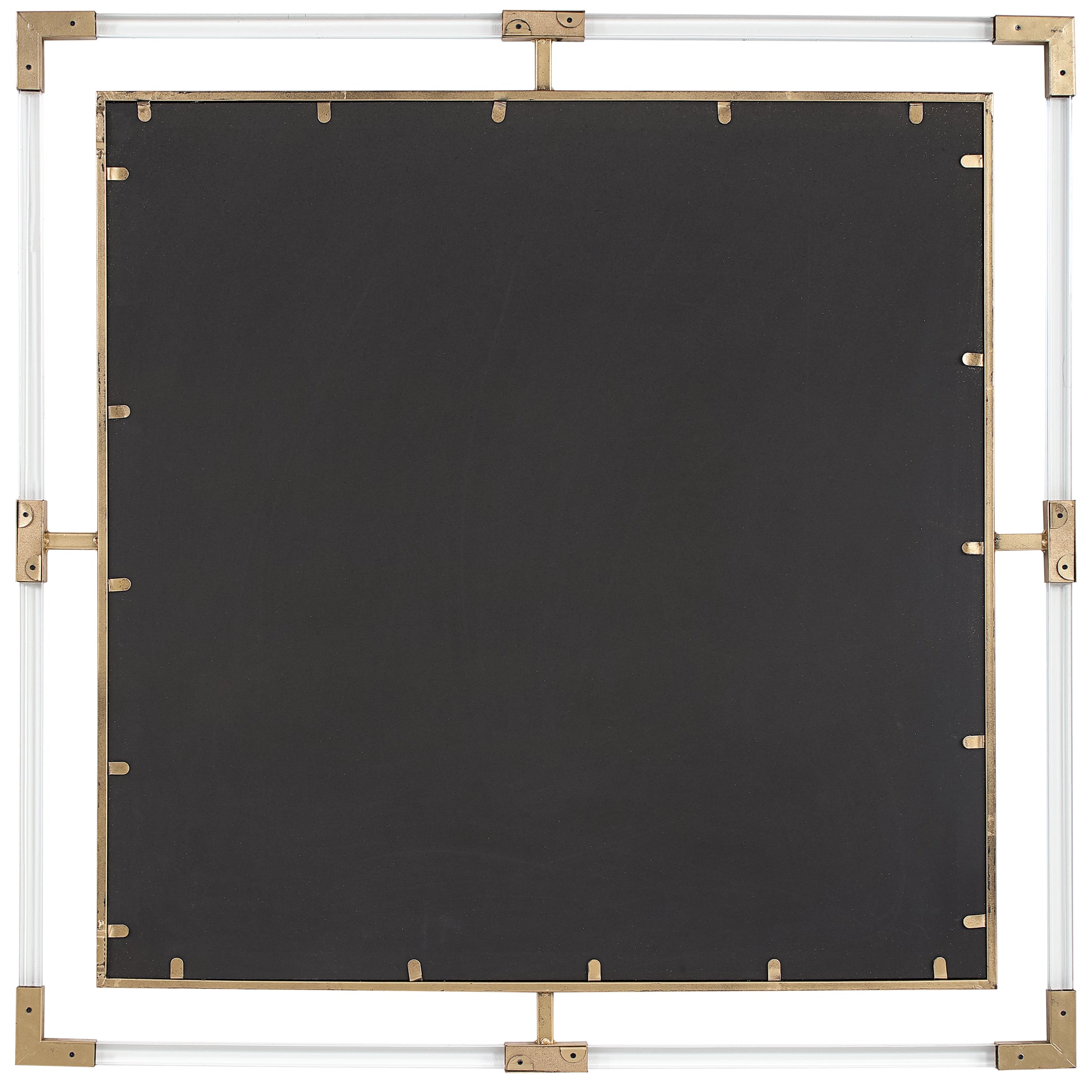 Uttermost Mirrors Balkan Golden Square Mirror