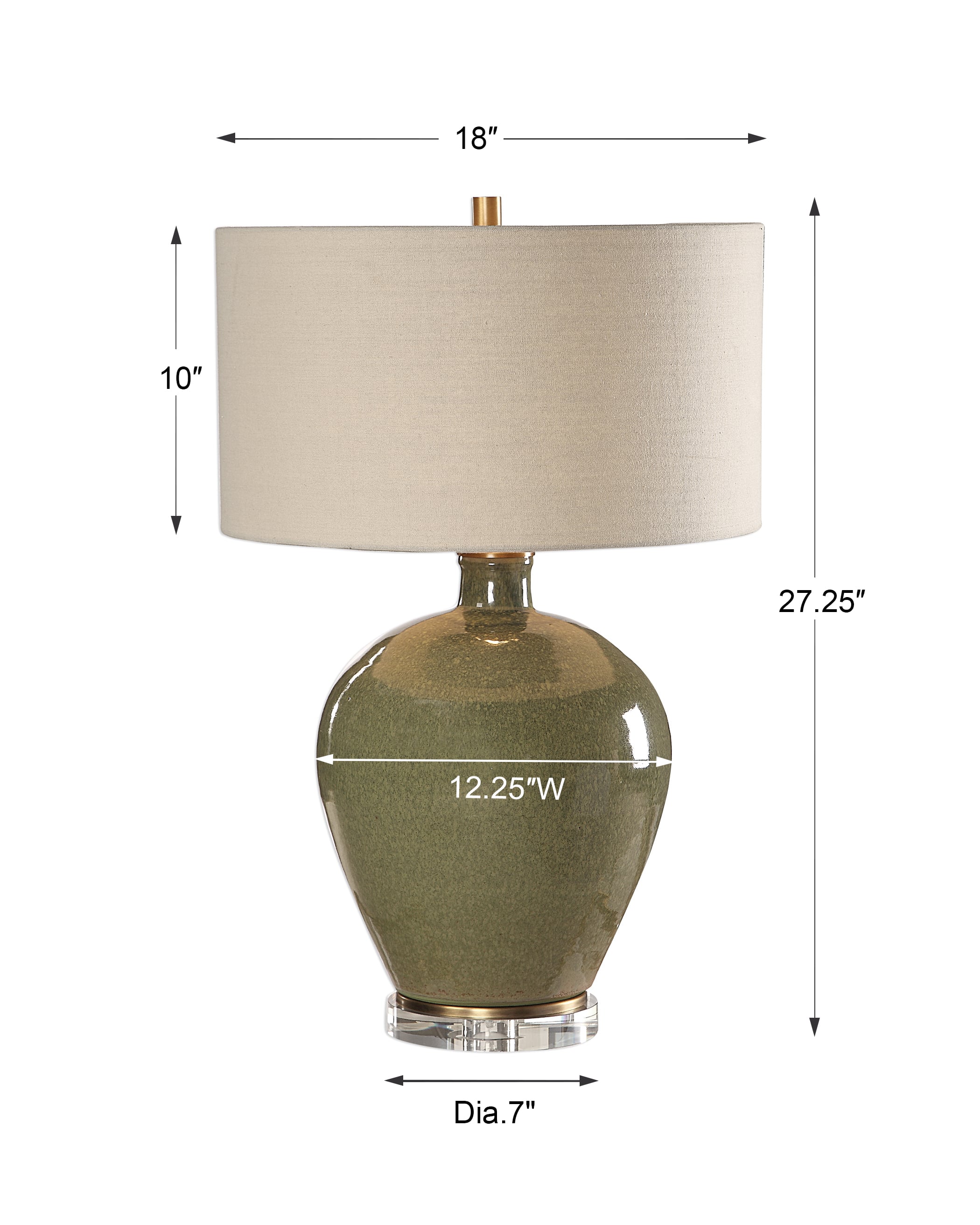 uttermost navier table lamp