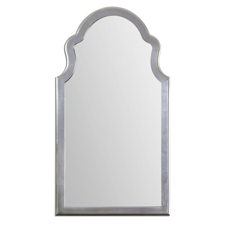 Brayden Arched Silver Mirror