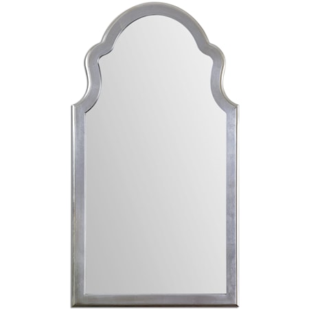 Brayden Arched Silver Mirror