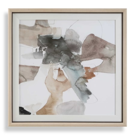 Cohesion Framed Abstract Print