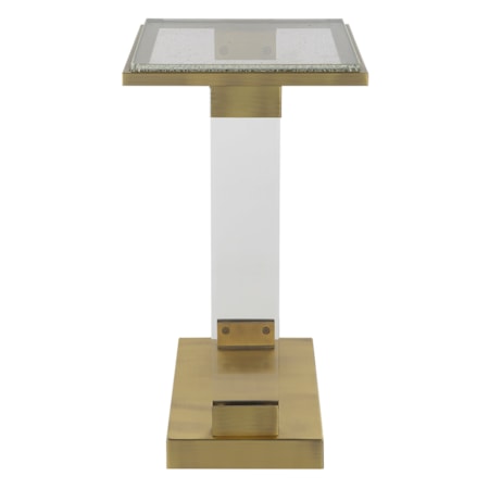 Muse Seeded Glass Accent Table