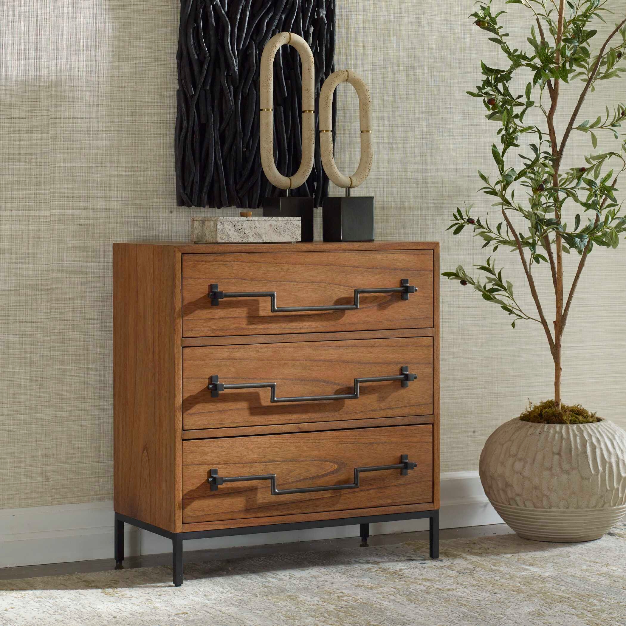 Jory Natural Wood Accent Chest
