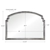 Uttermost Mirrors Via Della Silver Mirror