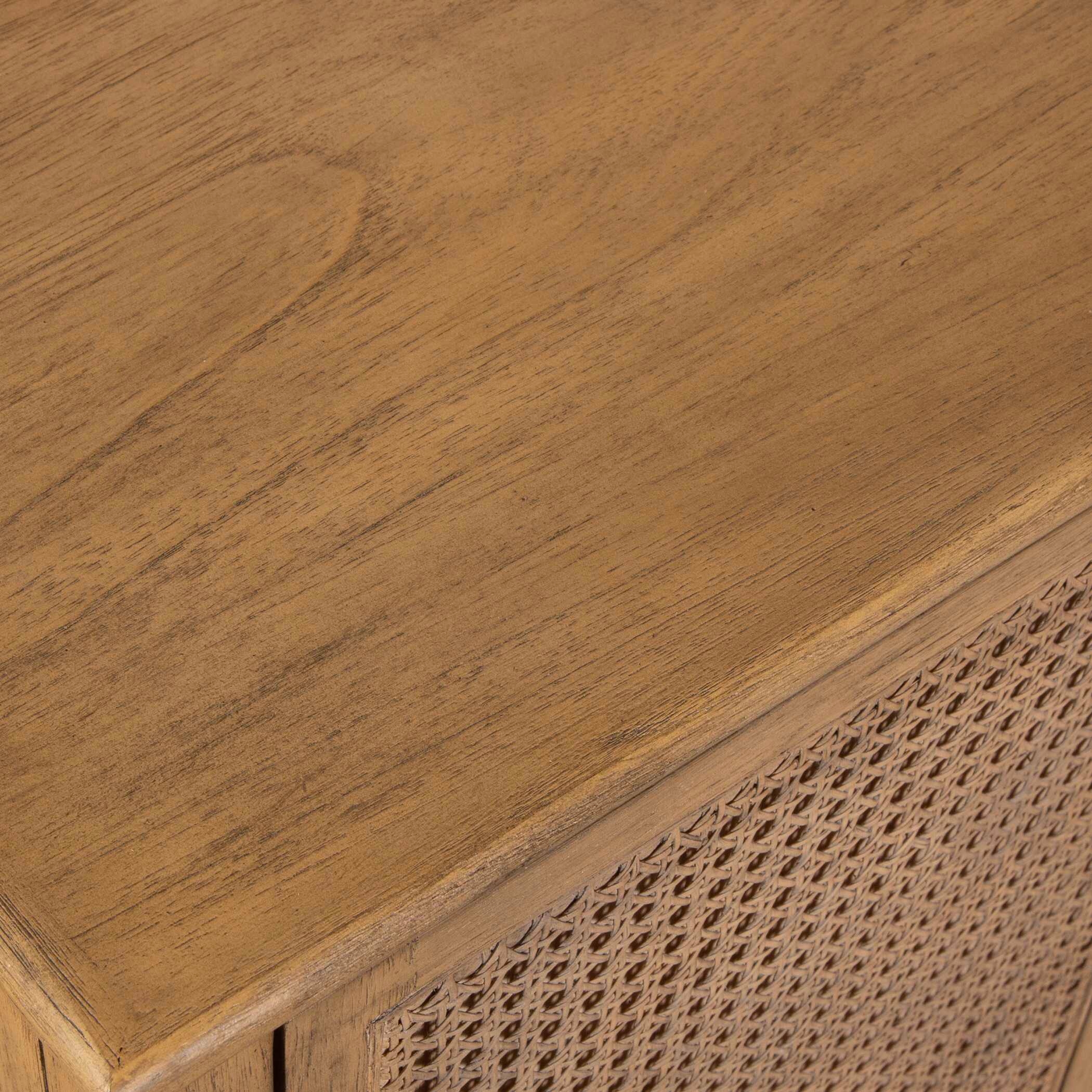 Uttermost Coast Coast 2 Door Rattan Cabinet