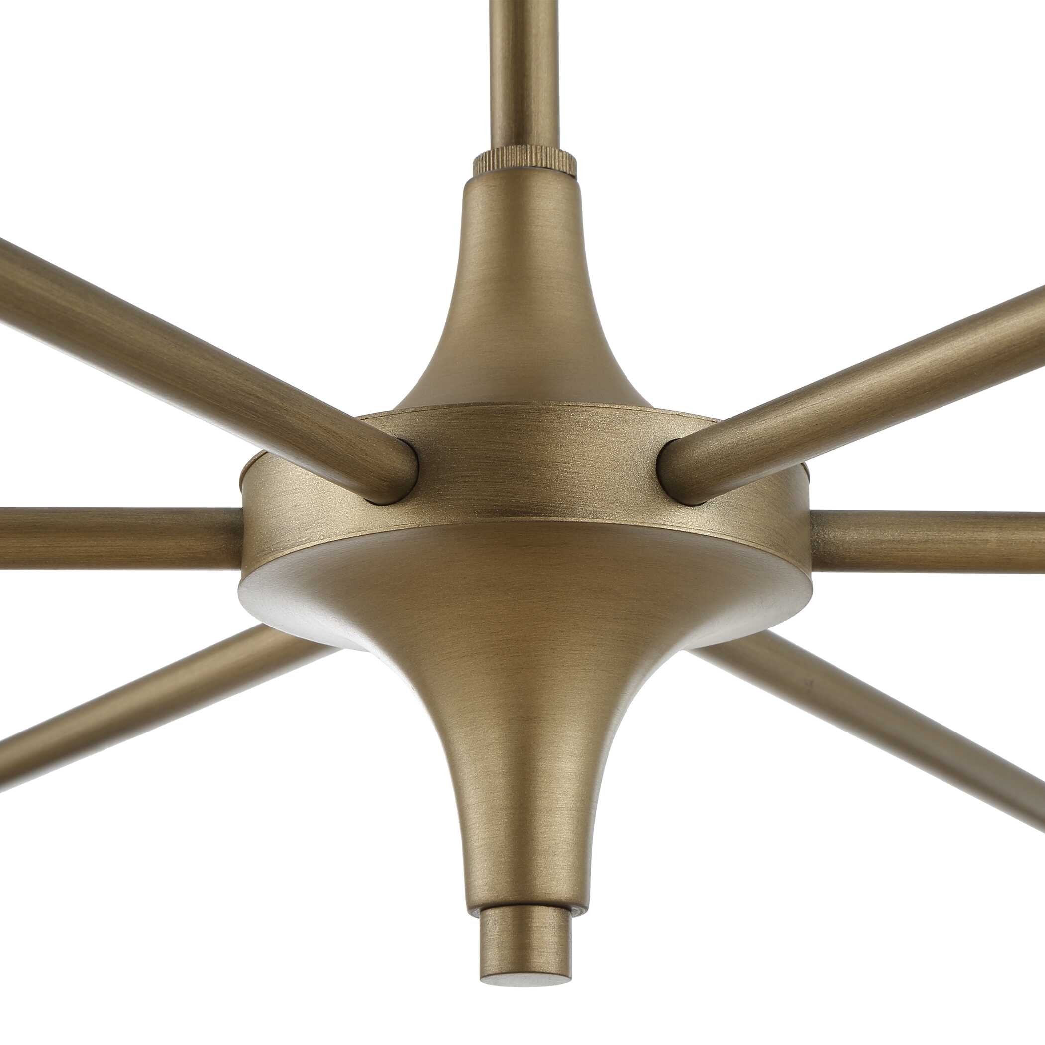 Uttermost Biddeford Biddeford 6 Light White Beaded Pendant