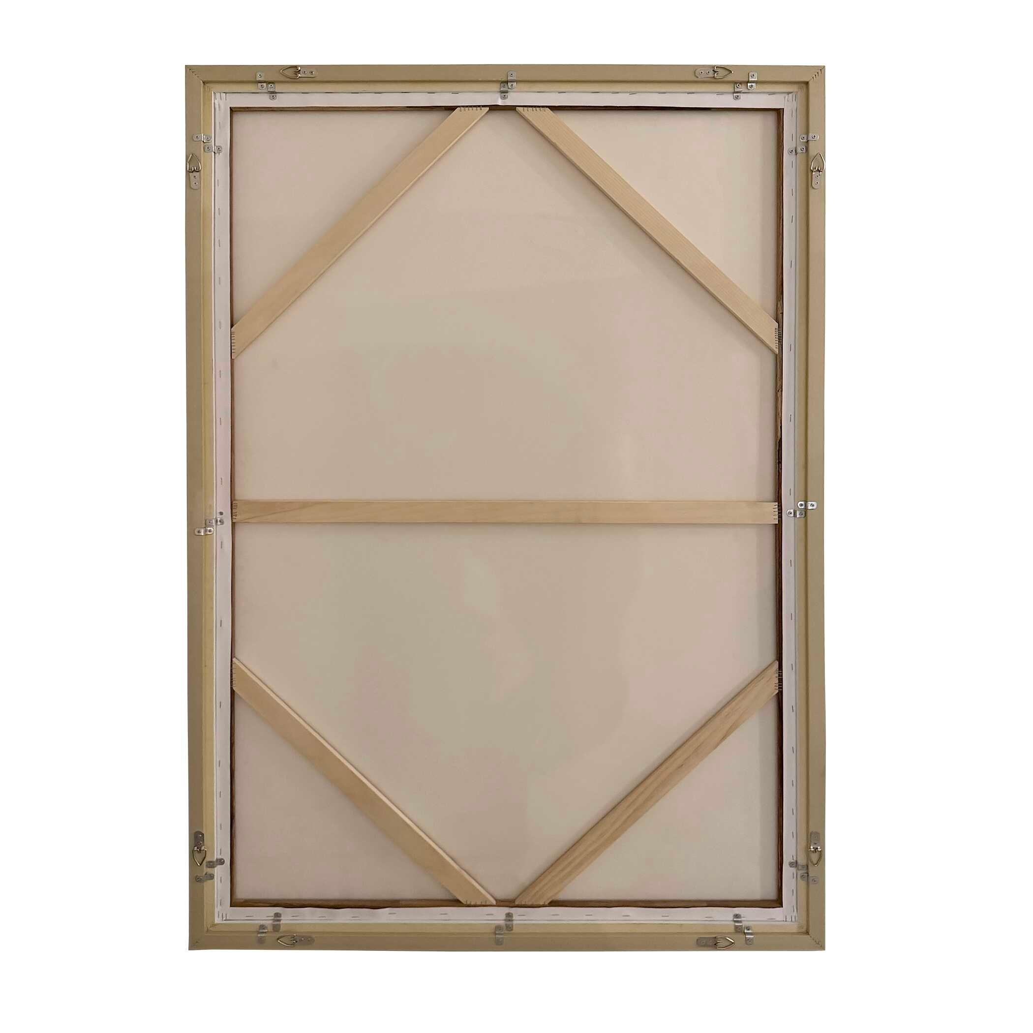 Uttermost Bluster Bluster Framed Abstract Canvas
