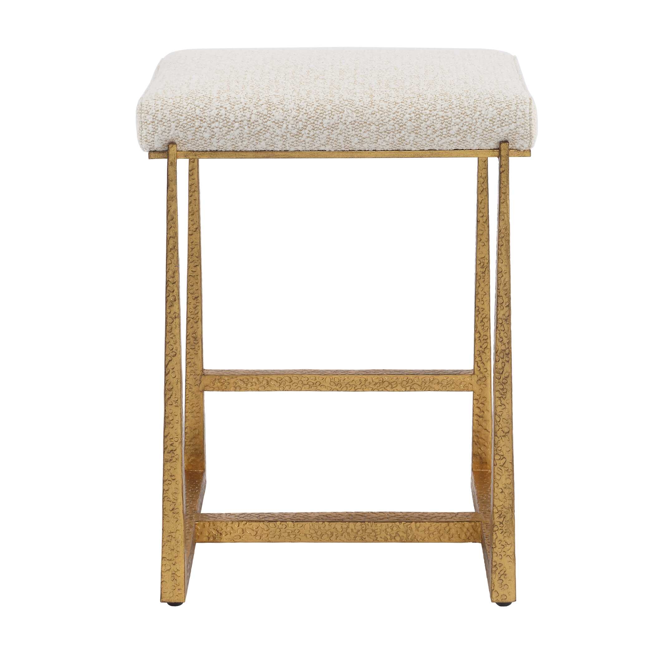 Uttermost Midas Midas Gold Counter Stool