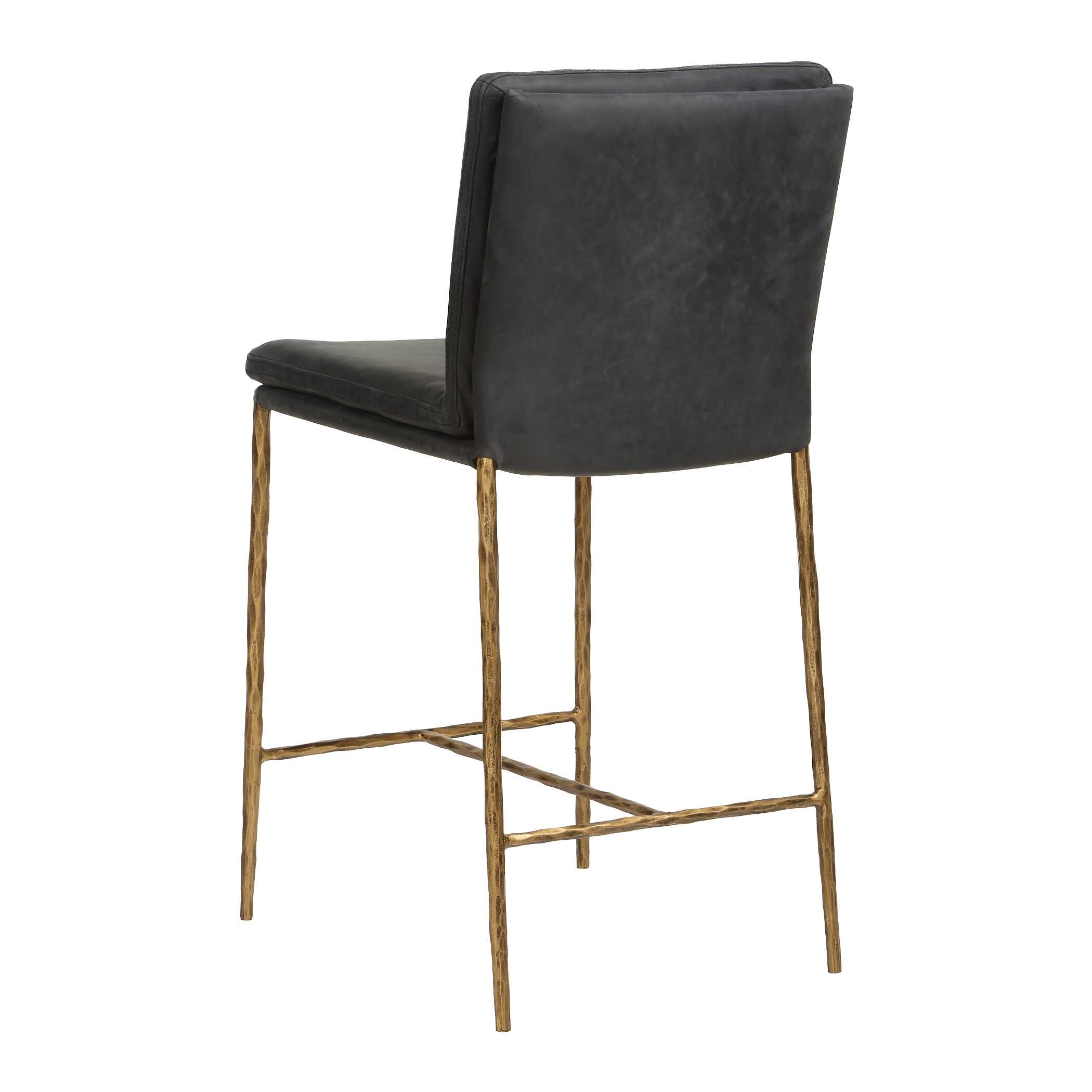 Uttermost Ascend Ascend Charcoal Counter Stool
