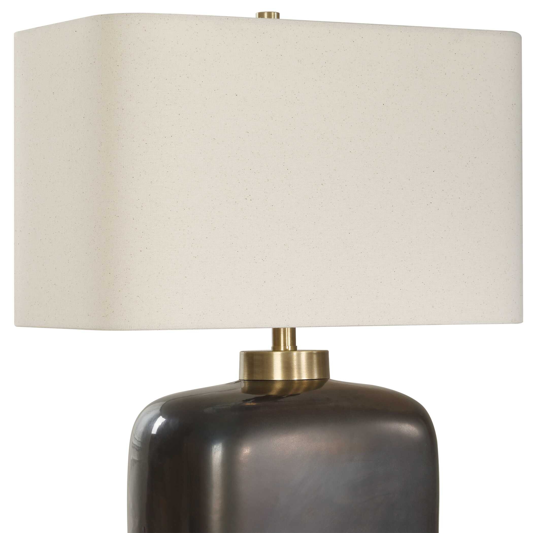 Uttermost Quentin Quentin Dark Bronze Table Lamp