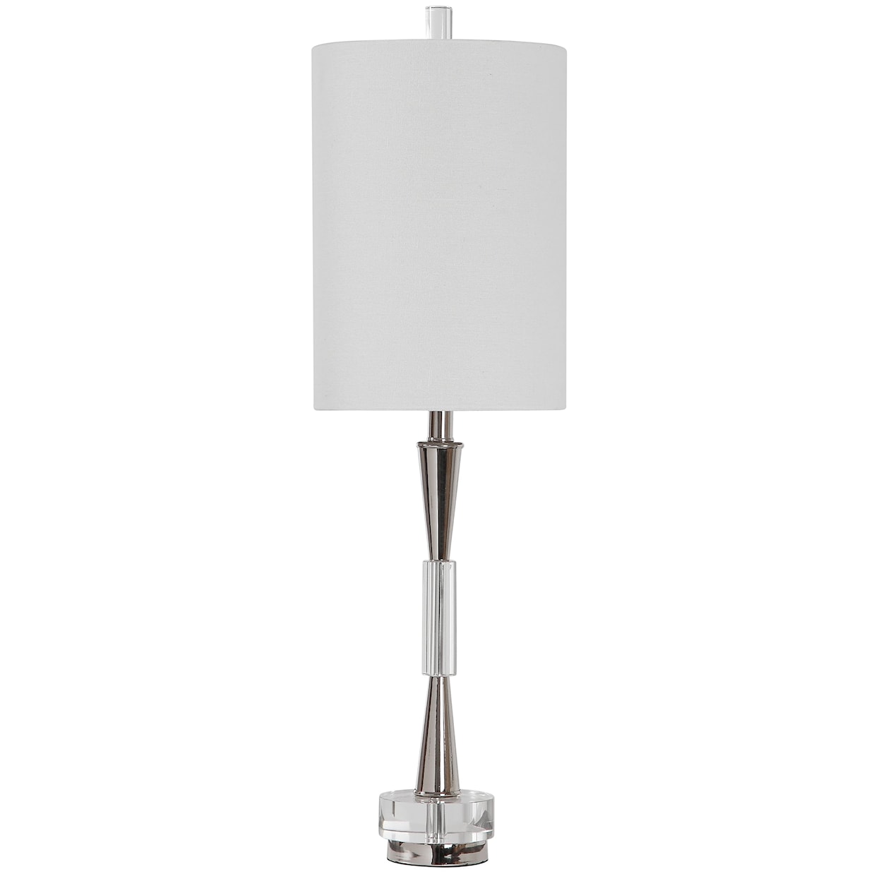 Uttermost Buffet Lamps Azaria Polished Nickel Buffet Lamp