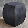 Uttermost Grove Grove Black Wooden Accent Stool