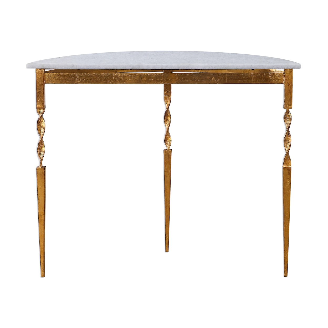 Uttermost Accent Furniture - Occasional Tables Imelda Demilune Console Table