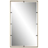 Uttermost Mirrors Egon Gold Wall Mirror