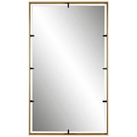 Egon Gold Wall Mirror