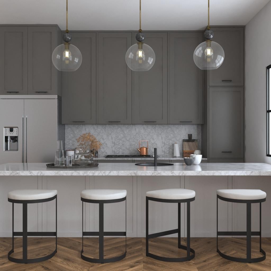 Mendota 1 Light Glass Pendant