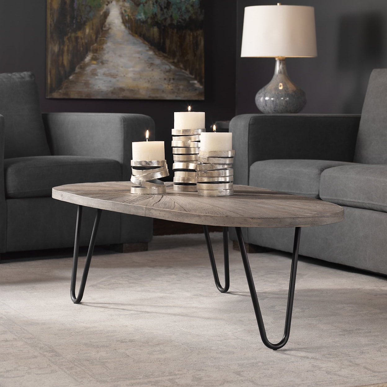 Uttermost Accent Furniture - Occasional Tables Leveni Wooden Coffee Table