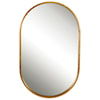 Uttermost Mirrors - Oval Varina Minimalist Gold Oval Mirror