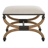 Icaria Upholstered Small Bench