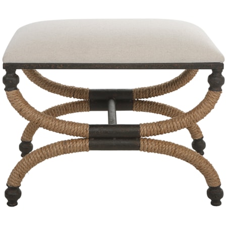Icaria Upholstered Small Bench